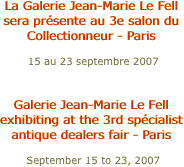 La Galerie Jean-Marie Le Fell sera